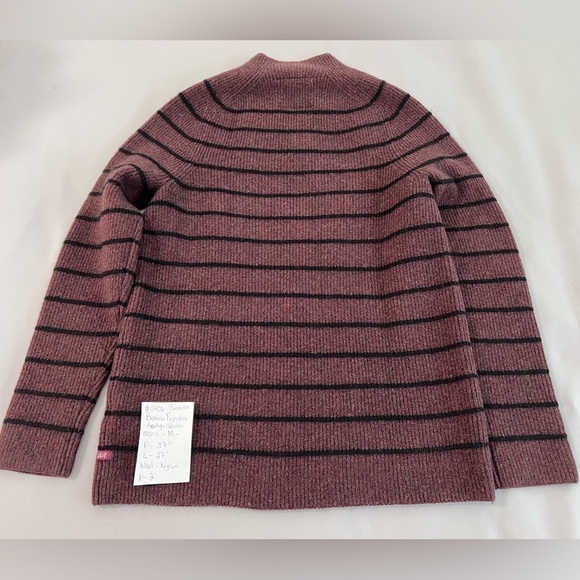 Banana Republic Heritage Collection Brown Knitted Mock Neck Sweater Adult M - Picture 8 of 8